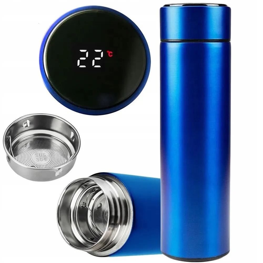 Термокружка маленькая UNIQUE UN-1006 500 мл, Термос для воды, Термос с цифровым дисплеем температуры FV-82 Львов - изображение 4