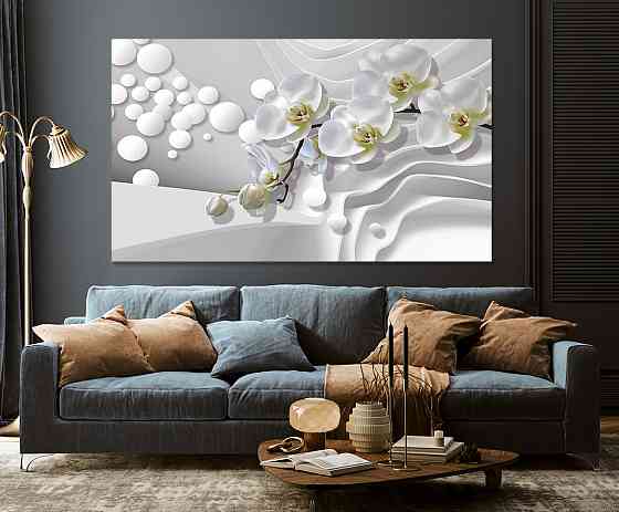 Картина холст в гостиную / спальню  Орхідея  MLP_131 50x100 см Киев