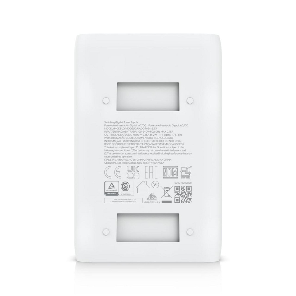 Инжектор Ubiquiti 2.5G PoE+ Adapter (30W) (UACC-POE+-2.5G) ( 26872 ) Харків - фото 7