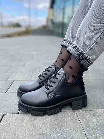 Черевики жіночі GREMMY 610 чорні (весна-осінь, шкіра натуральна) (4983) 36-40 40 Коломыя