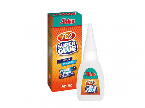 Суперклей 702 рідкий 20 мл (брутто 25 г) Akfix Рівне - фото 1