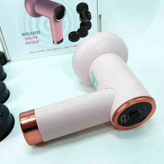 Массажер для тела мощный массажер Deep Rolling Massager, Вибро для шеи Массажер-подушка PD-27 Львов