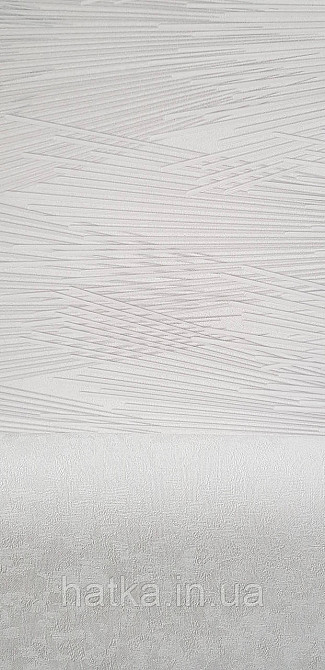 Шпалери вінілові на флізеліні Sintra Adria метрові абстракції смужки феєрверк структурні 3д світло-бежеві із сірим Київ - фото 3