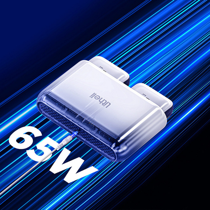 Зарядний пристрій Litheli U20 для двох Power Bank Вінниця - фото 4