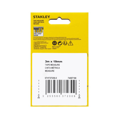 Рулетка Stanley CONTROL-LOCK, 3мх19мм, в прорезиненном корпусе,с двухсторонней шкалой (STHT37230-0) Винница - изображение 12