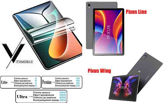 Полиуретановая пленка HyperClear Guard для Pixus Line, Pixus Wing Киев