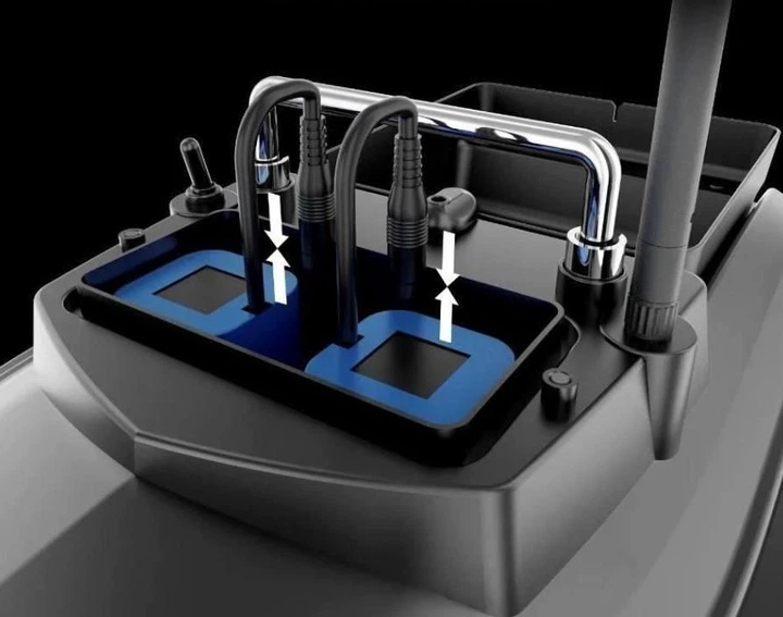 Карповый кораблик V-050 аккумулятор 18000mAh для прикорма Черный Киев - изображение 5