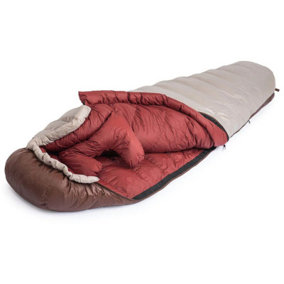 Спальний мішок Naturehike Snowbird NH20YD001 натуральний пух L Brown 560 g (6927595761298) Вінниця - фото 4