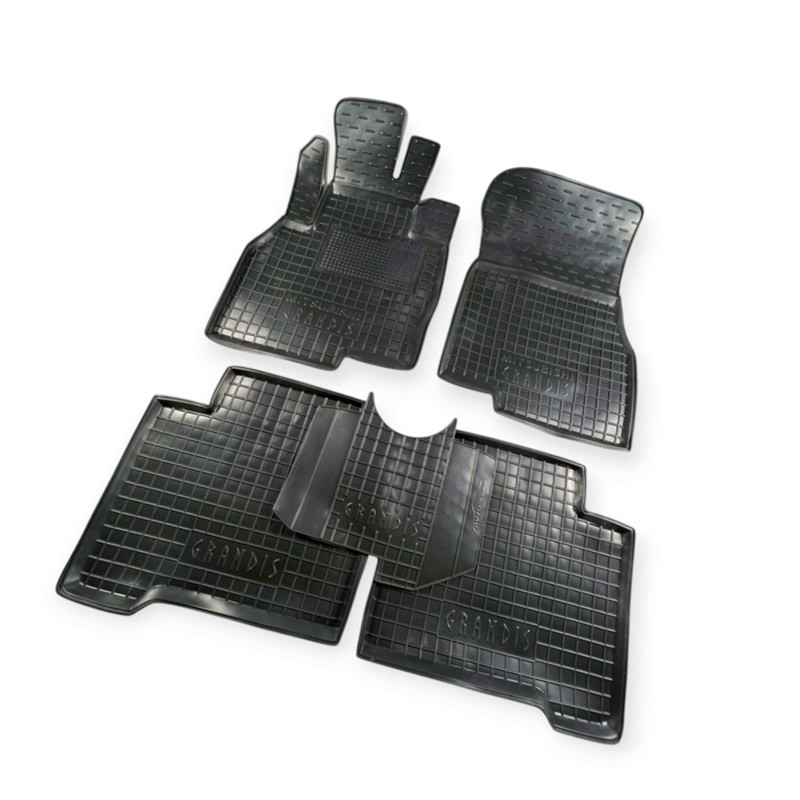 Килимки mitsubishi grandis 2003-> (5 місць) борт 2,5 см, з перемичкою салону Мукачево - фото 1