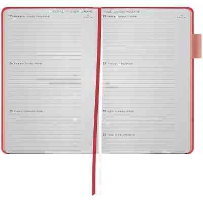 Тижневик Axent датований 2026 Partner Soft Muse 125х195, рожевий (8527-26-1-A) Вінниця