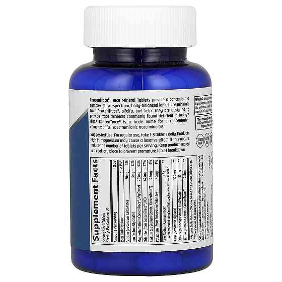 Мінерали Trace Minerals Research ConcenTrace Trace Mineral 90 таб Київ