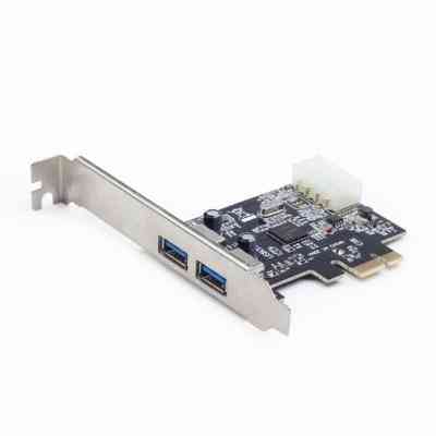 Контроллер PCIe to USB Gembird (UPC-30-2P) Винница