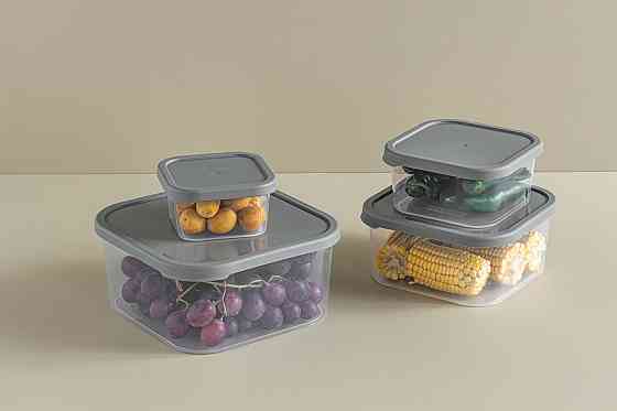 Набор контейнеров Idea Home 00815 Quick Box Gray 0.4/0.9/1.8 (00815 Gray) (7180058) Киев