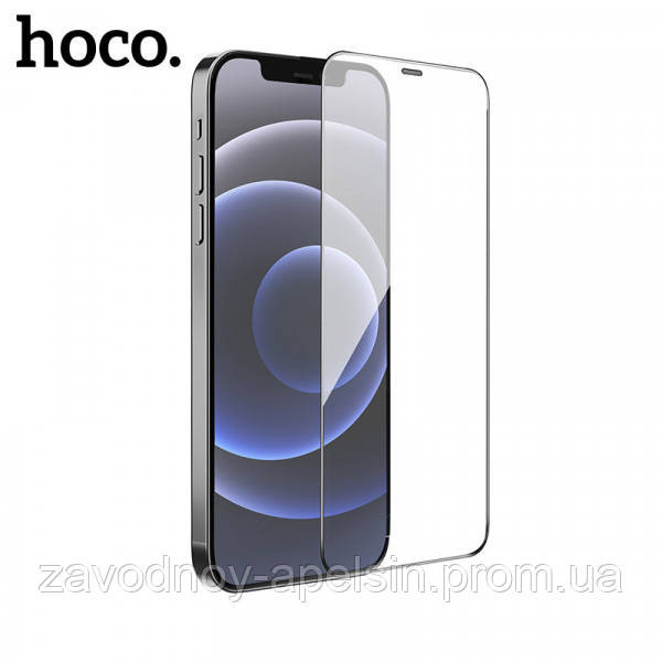 Захисне скло iPhone 12 Pro Max Захист динаміка (hoco) Одеса - фото 2