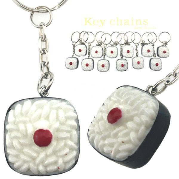 Брелоки для ключів їжа Суші 12 шт. Київ - фото 1