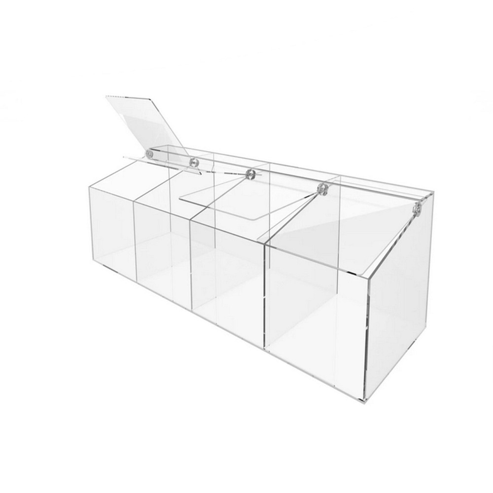 Диспенсер EKOSTAR для мармеладов, снеков, орехов 4 ячейки Киев - изображение 2