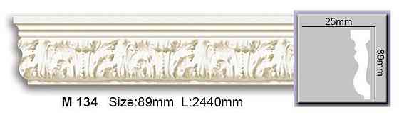 Молдинг з орнаментом поліуретановий Harmony M 134 Дніпро
