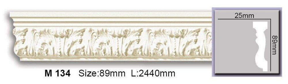 Молдинг с орнаментом полиуретановый Harmony M 134 Днепр - изображение 1
