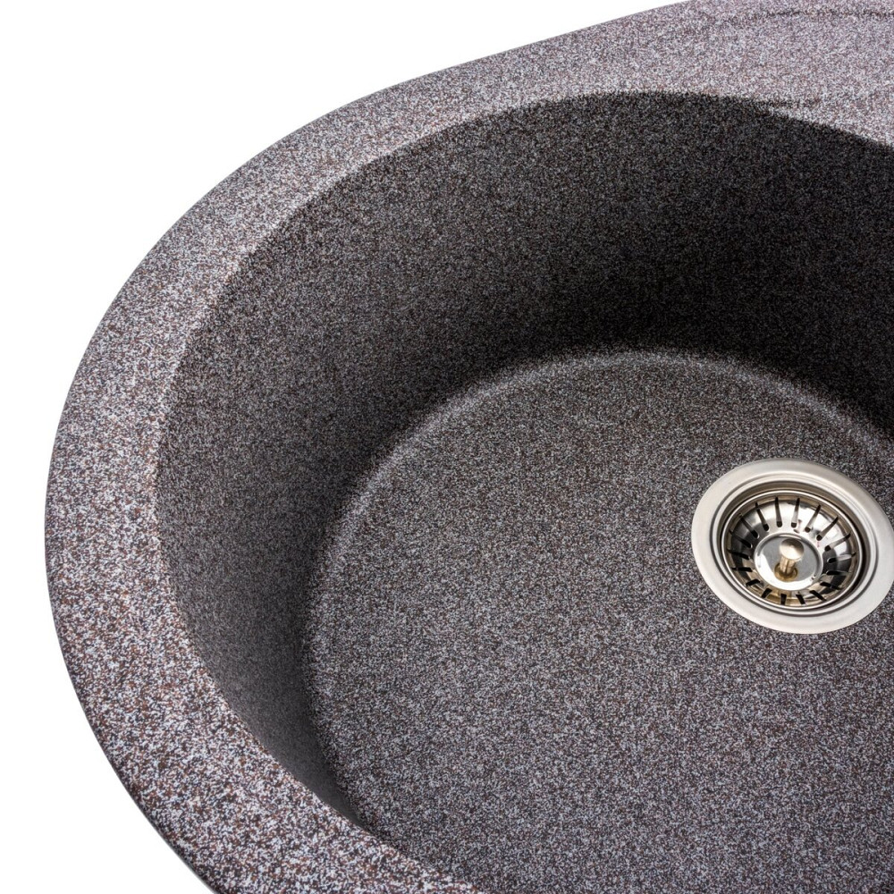 VALESO Гранітна мийка для кухні VALESO ONYX 5847 матова Мікс Коломыя - изображение 5