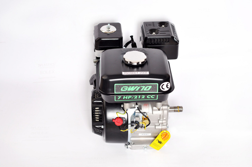 Двигатель бензиновый GrunWelt GW170F-S NEW Евро 5 (шпонка, вал 20 мм, 7.0 л.с.) Харьков - изображение 3