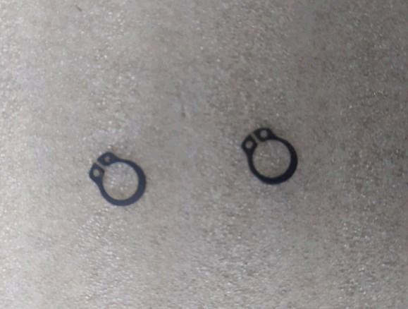 Колецо стопорное коленвала Suzuki AD50 (d-8mm) Мукачево - изображение 1