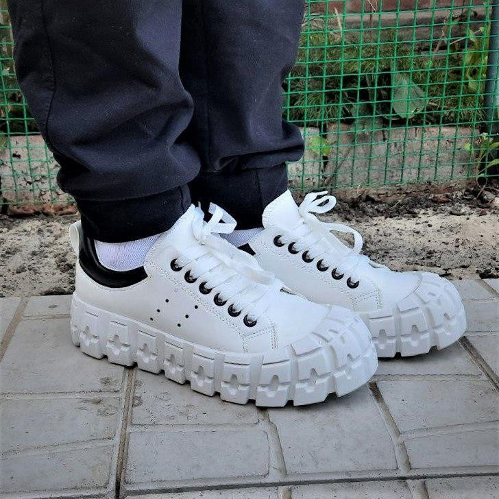 -Кеди Білі Мокасини Жіночі Кросівки (розміри: 36,38,39,40) — 81 Дніпро - фото 7