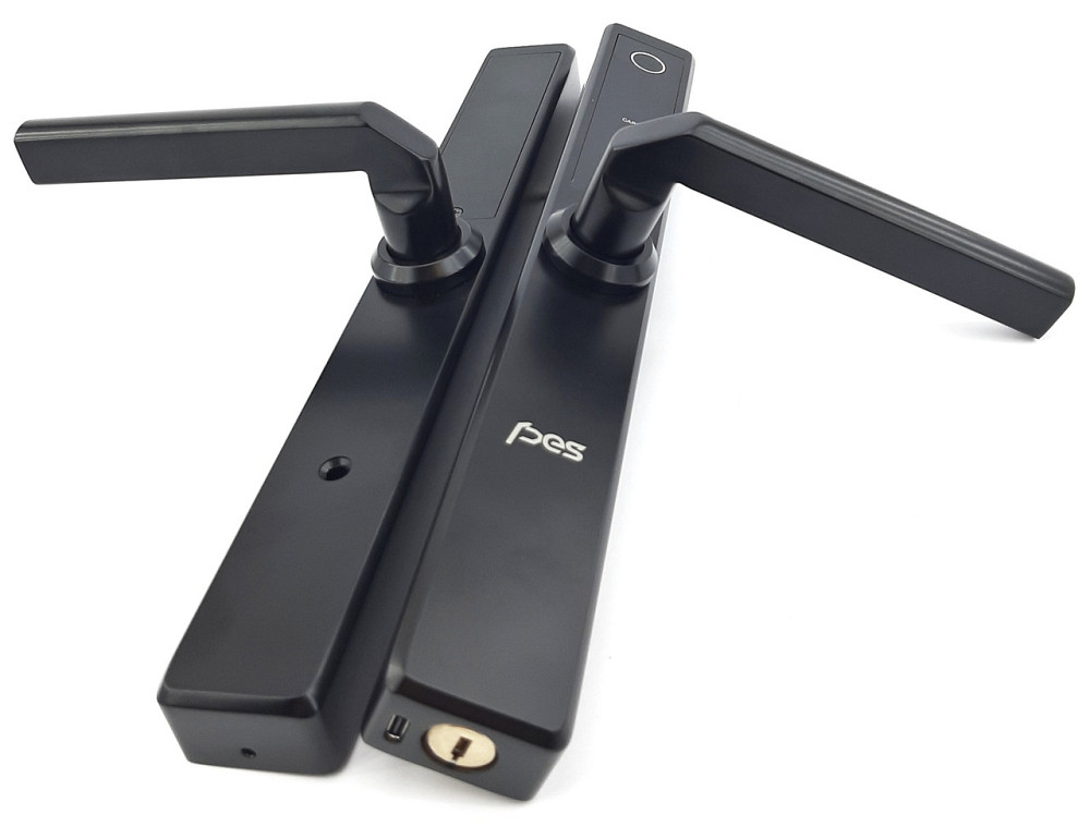 PES Aston черный смарт замок из нержавеющей стали Киев - изображение 6