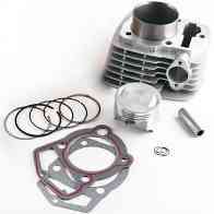 Цилиндр в сборе мотоцикла 4T CG200 (Ø63.5,p-15) Мукачево