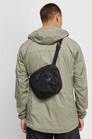 Сумка через плече Arcteryx MANTIS 2 чорний Запоріжжя - фото 4