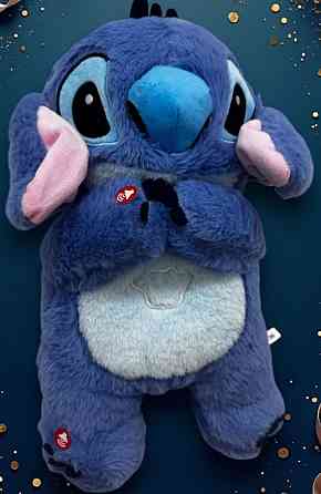 Іграшка стіч синій Оригінал  що дихає з музикою Киев