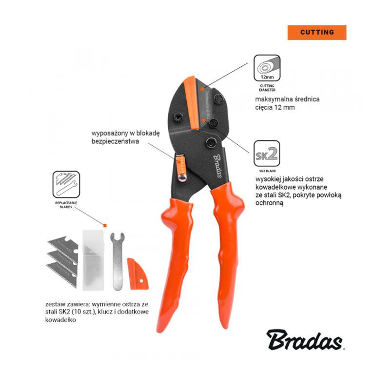 Секатор V-SERIES багатофункціональний MULTI TOOLS, сталь SK2, KT-V1 Київ - фото 4