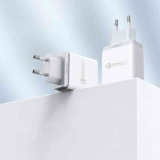 Зарядний пристрій 1xUSB 18W (USB A QC 3.0) Fast Charger White CD122 Ugreen (10133) Киев