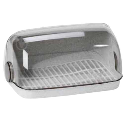 Хлібниця велика пластик 12 білий мармур Ламела Житомир - изображение 1