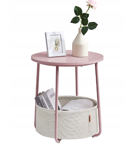 Журнальний столик Leobert Sharp з кошиком рожевий Киев - изображение 7