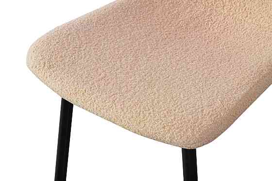 Стілець Юккі, чорний/ буклє крем Киев