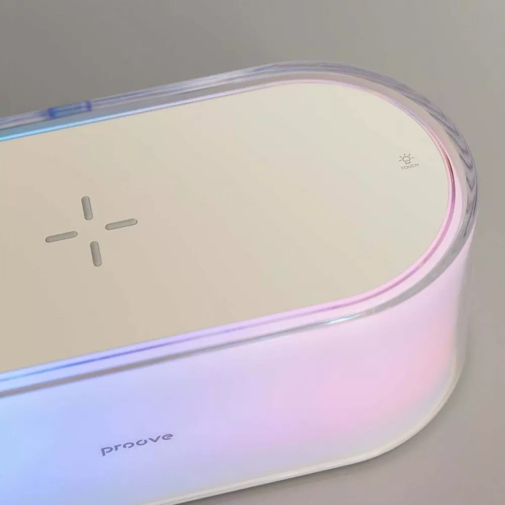 Нічник з бездротовою зарядкою Proove Glow White (PLPG00102002) ( 13756 ) Харьков - изображение 15