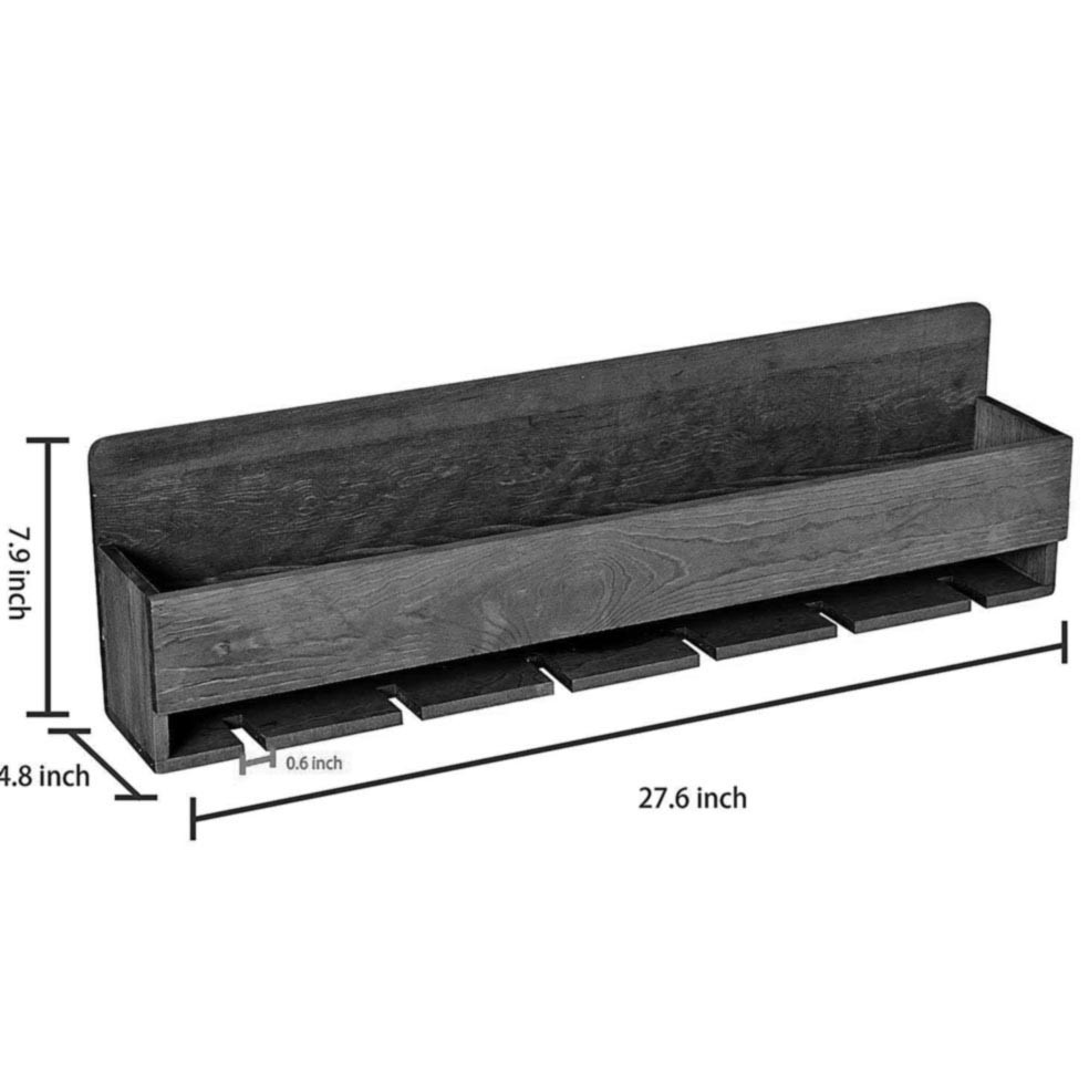 Настенная винная полка 