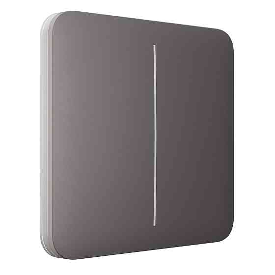 Вимикач Ajax LightSwitch 2-gang Grey двоклавішний Київ