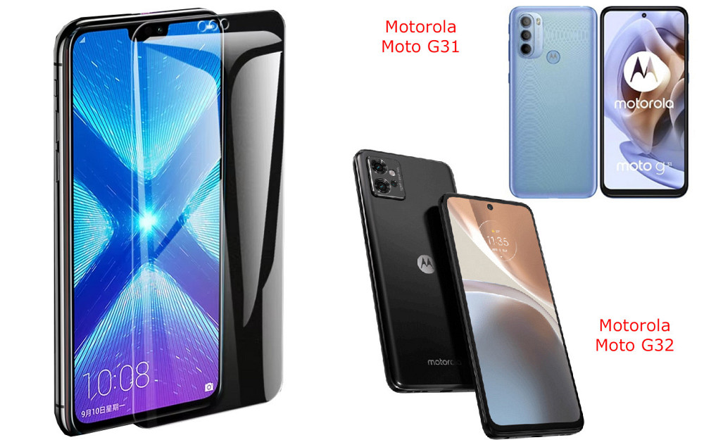 Защитное стекло NeoGlass для Motorola Moto G31, Moto G32 – ультрапрозрачное и устойчивое Киев - изображение 2
