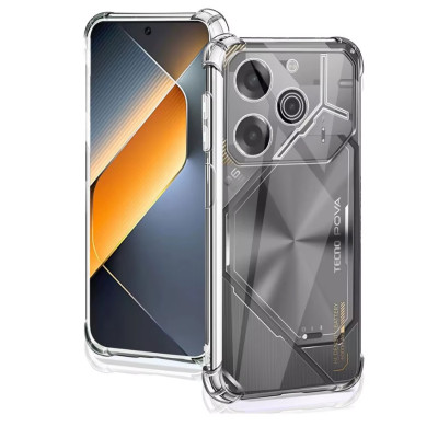 Чохол до мобільного телефона BeCover Anti-Shock Tecno POVA 6 (LI7) Clear (712784) Вінниця - фото 2