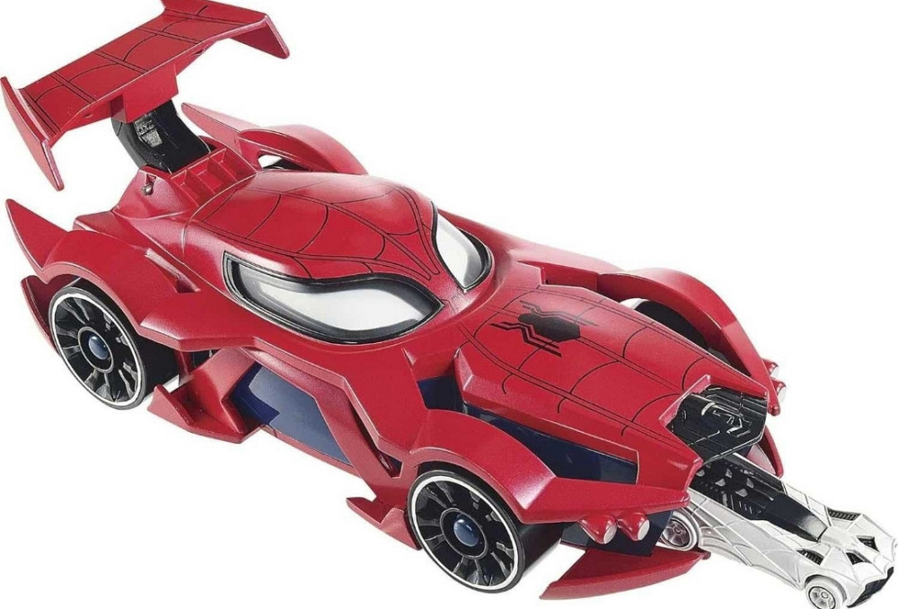 Машинка Хот Вилс Человек Паук пускатель Hot Wheels Marvel Spider-Man. Харьков - изображение 3
