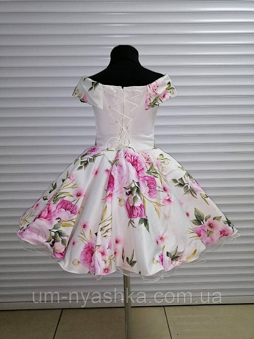 Святкова сукня з квітами в ретро стилі "Стиляги" Кривий Ріг - фото 4