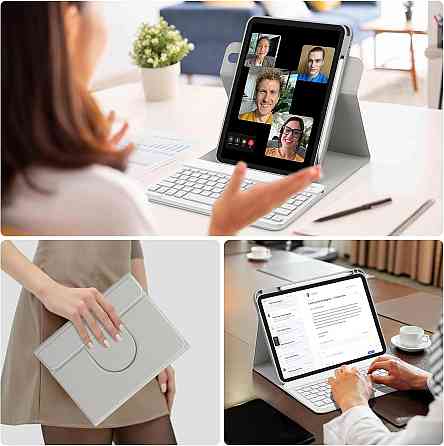 Клавиатурный чехол для iPad 11 Gen A16 (2025) и 10 Gen (10.9