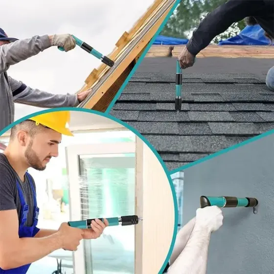 Ручной гвоздозабивной степлер пистолет в пластиковом кейсе The ceiling artifact AND-9 Коломия