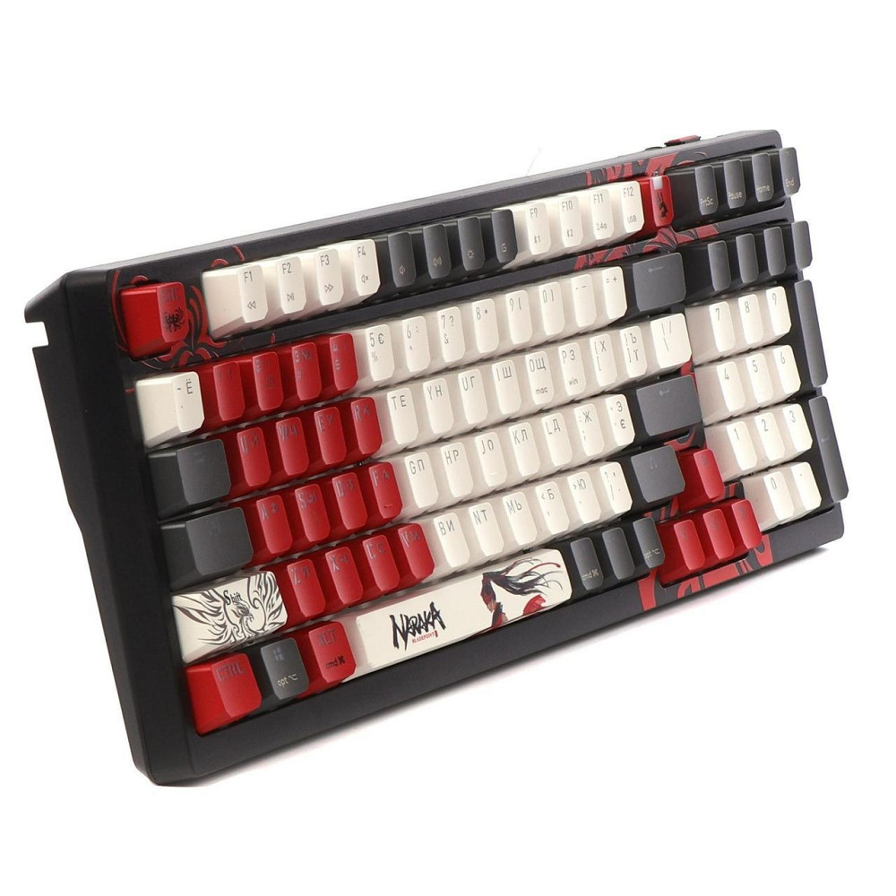 Клавіатура бездротова Bloody WS98 Narake ( чорний, червоний ) Харків - фото 3