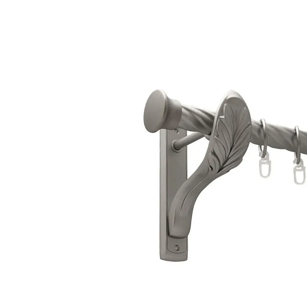 Карниз Orvit Дуо металевий однорядний ретро скручена труба кільце металеве Сатин 25 мм 300 см (00-00011390) Львів - фото 1