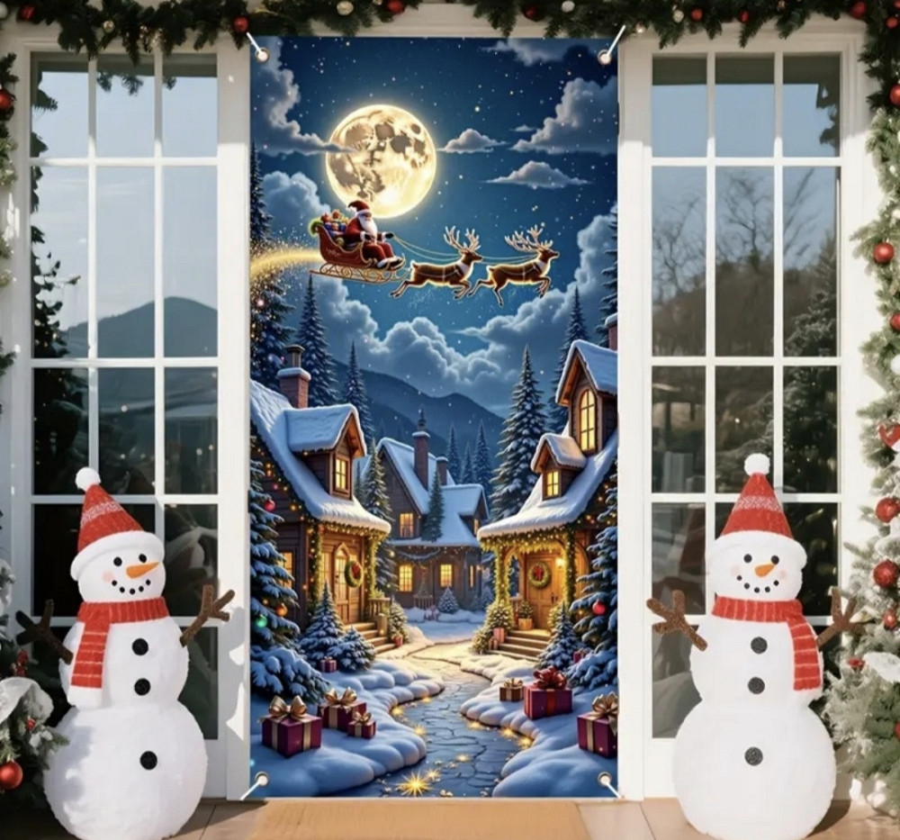 Банер на двері Різдвяний Смела - изображение 3