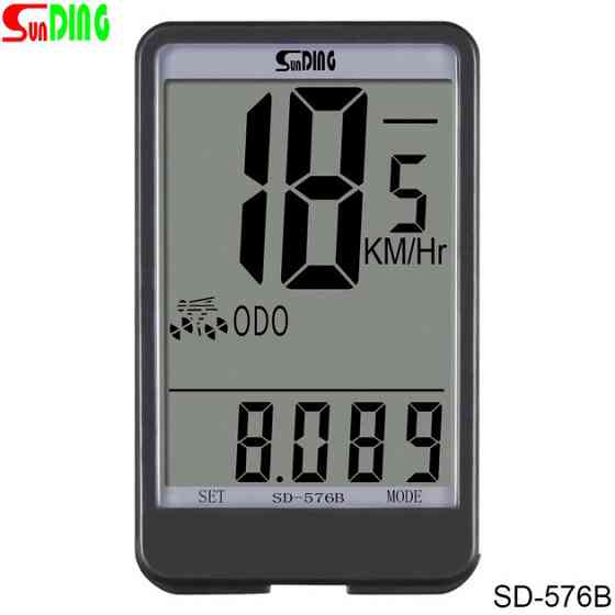 Велокомпьютер SunDing SD-576B спидометр одометр велосипедный компьютер YE-34 Киев
