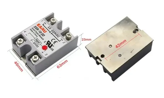 Современное твердотельное реле 100А для бесконтактного переключения Киев