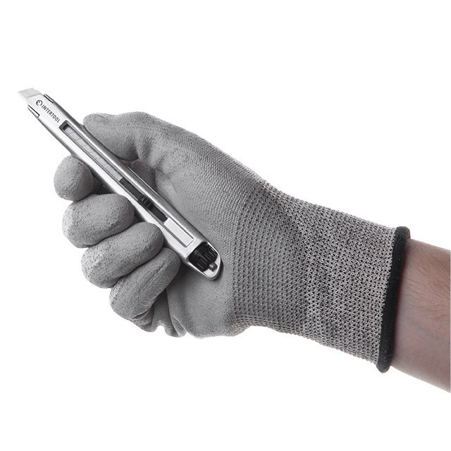 Ніж сегментний, 9 мм, металевий, посилений, гвинтова фіксація INTERTOOL HT-0509 Київ - фото 7